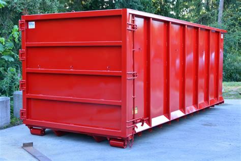 roll off box with steel hard top|steel roll off dumpster.